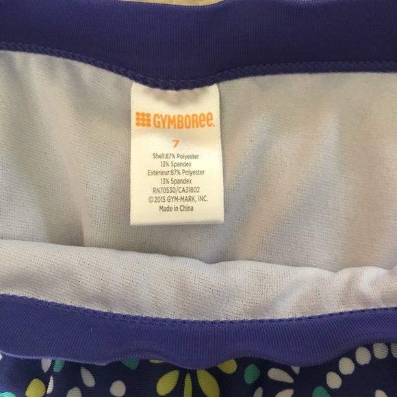 Gymboree skirted tankini 6-7 - Picture 3 of 3